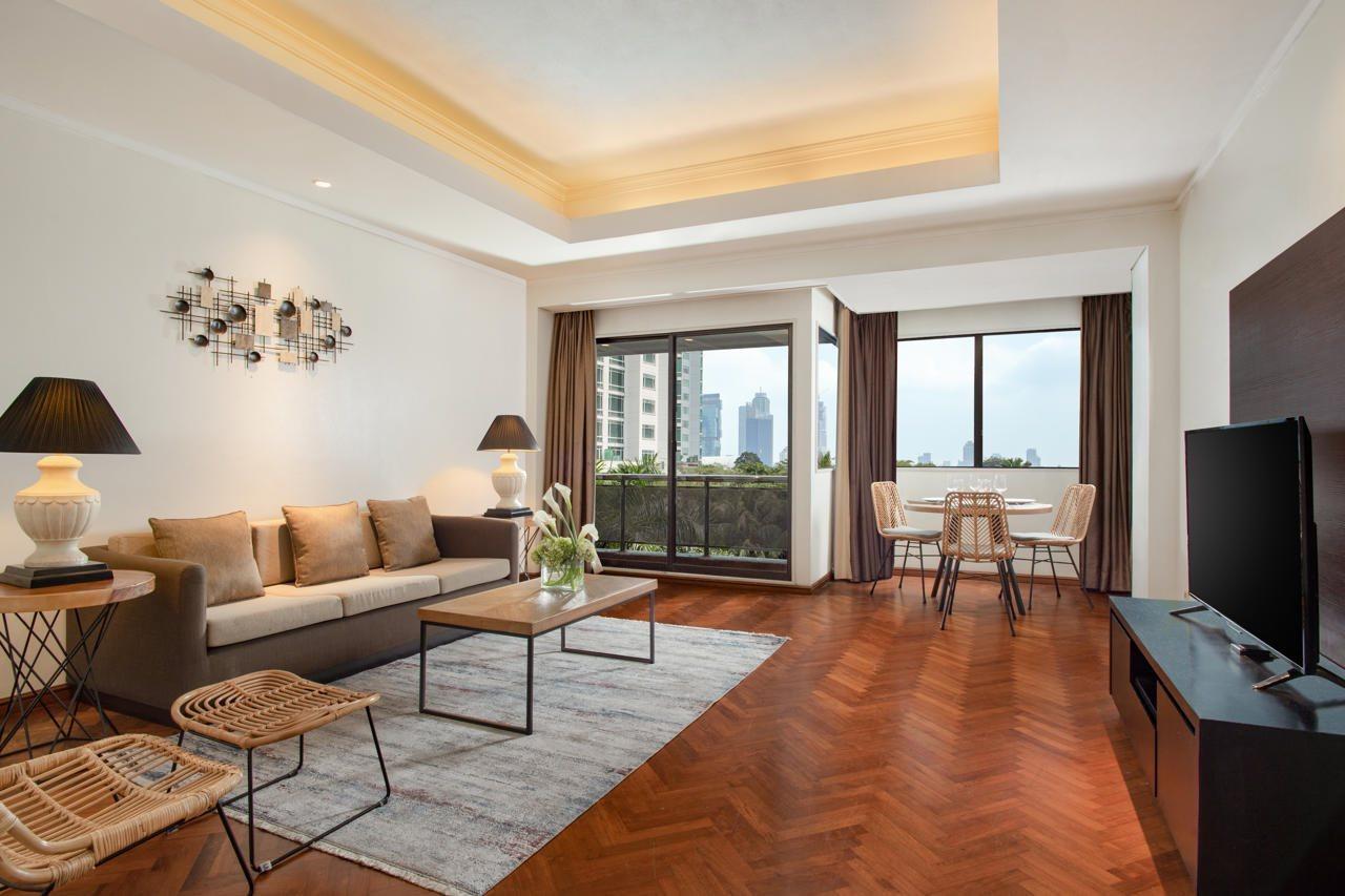 Oakwood Suites Kuningan Jakarta Exteriör bild