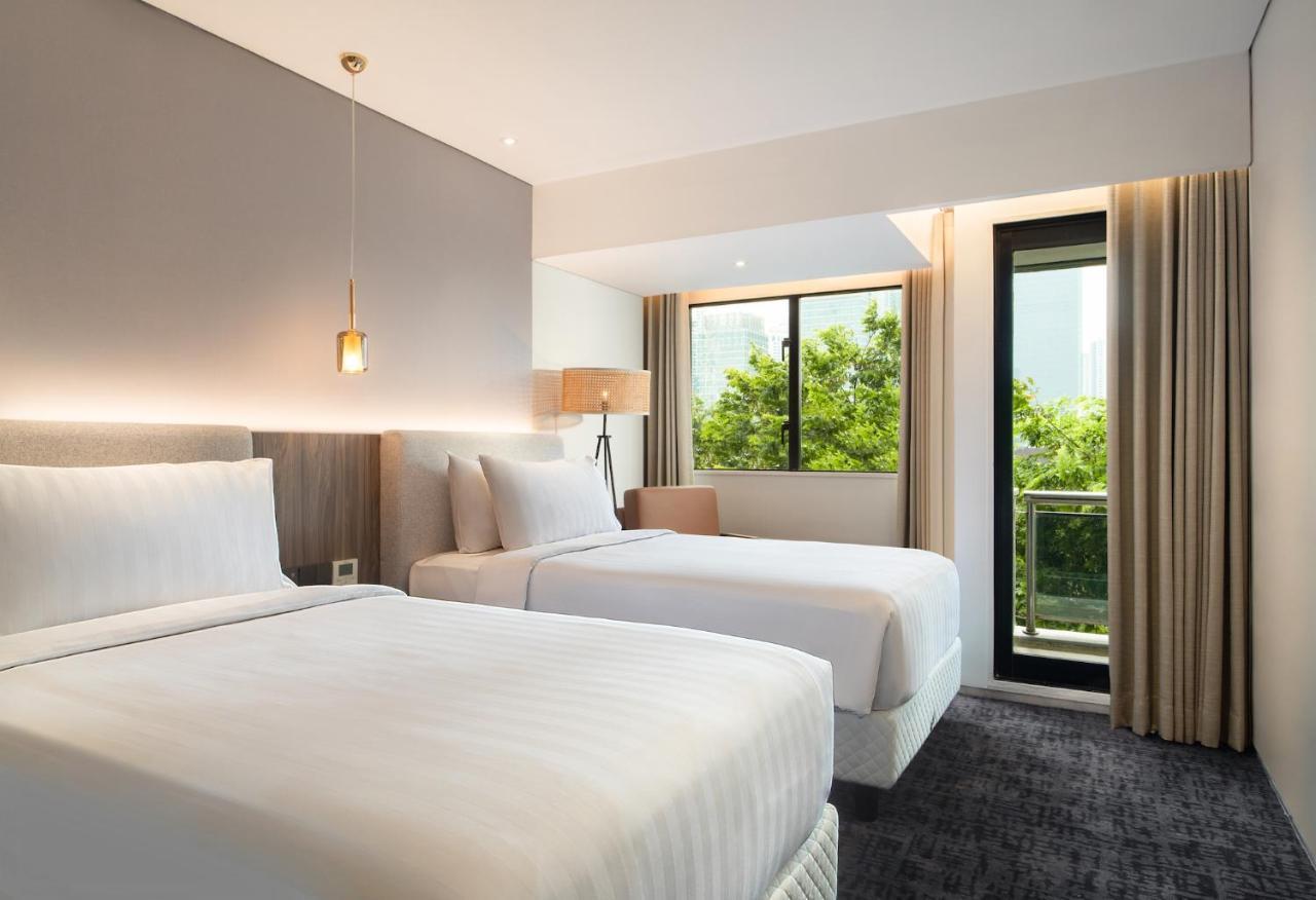 Oakwood Suites Kuningan Jakarta Exteriör bild