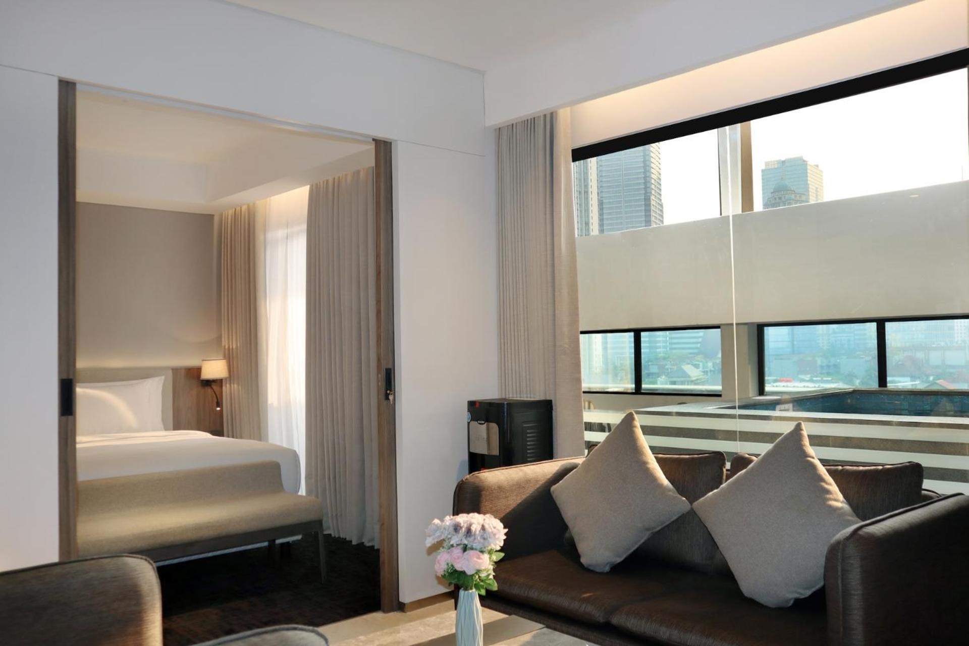 Oakwood Suites Kuningan Jakarta Exteriör bild